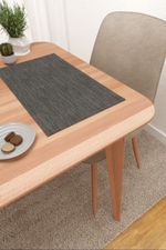 Platzdeckchen in grau