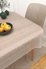 Tischdecke eckig in Weiß