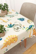 Tischdecke eckig in Beige