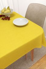 Tischdecke eckig in gelb