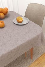 Tischdecke eckig in grau