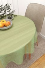 Tischdecke rund in Grün