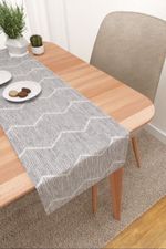 Tischläufer in Grau