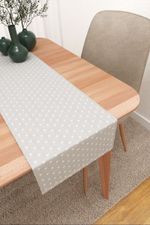 Tischläufer in grau