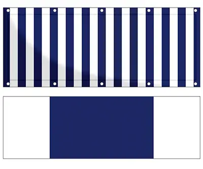 Markise Ma&szlig;anfertigung Balkontuch Texout Streifen 035