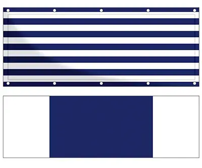 Markise Ma&szlig;anfertigung Balkontuch Texout Streifen 035