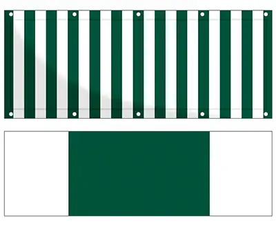 Markise Ma&szlig;anfertigung Balkontuch Texout Streifen 108