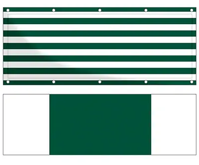 Markise Ma&szlig;anfertigung Balkontuch Texout Streifen 108