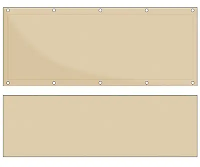 Markise Ma&szlig;anfertigung Balkontuch Texout Glänzend 1093