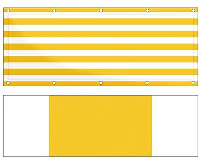 Markise Ma&szlig;anfertigung Balkontuch Texout Streifen 168