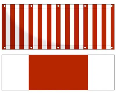 Markise Ma&szlig;anfertigung Balkontuch Texout Streifen 274