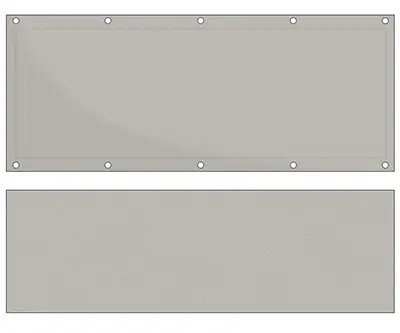 Markise Ma&szlig;anfertigung Balkontuch Texout Glänzend 358