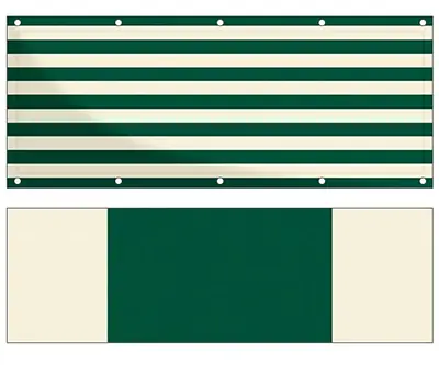 Markise Ma&szlig;anfertigung Balkontuch Texout Streifen 511