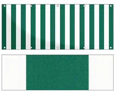 Markise Ma&szlig;anfertigung Balkontuch Irisun Rigati G248