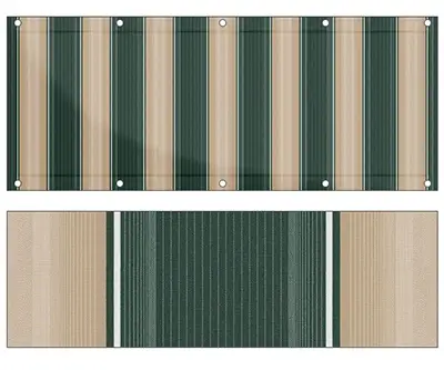 Markise Ma&szlig;anfertigung Balkontuch Fantasie Verdi G686