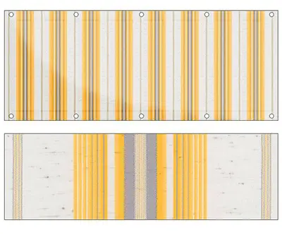 Markise Ma&szlig;anfertigung Balkontuch Fantasie Gialli G756