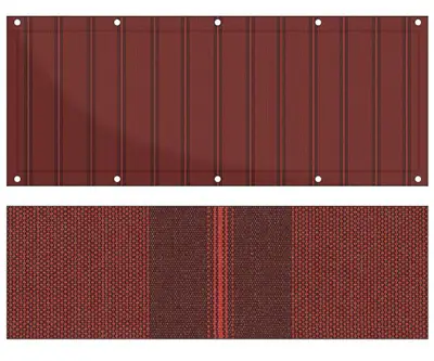 Markise Ma&szlig;anfertigung Balkontuch Irisun Kamatu R367