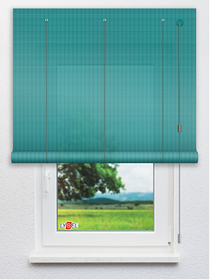 RAL 5018 FLAT Fensteransicht