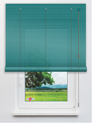 RAL 5021 FLAT Fensteransicht