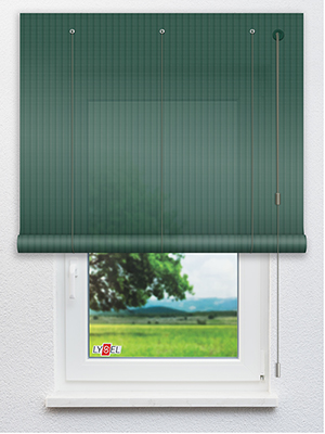 RAL 6005 THIN Fensteransicht