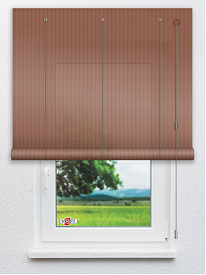 RAL 8004 THIN Fensteransicht