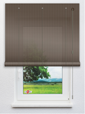 RAL 8014 THIN Fensteransicht