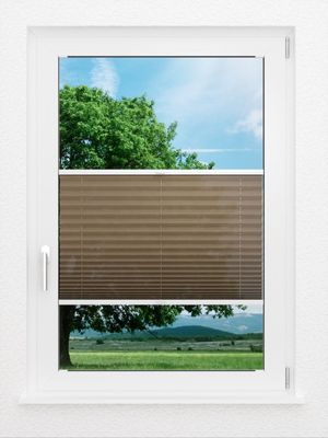 LYSEL HOME Plissee 235A Krepp Fensteransicht