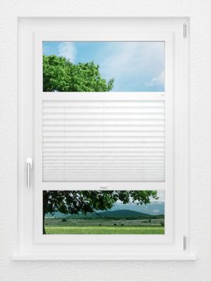 LYSEL HOME Plissee 204A Loso Smart Frame Fensteransicht