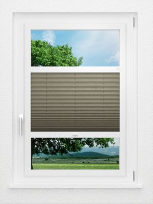 LYSEL HOME Plissee 134A Torpo BO Smart Frame Fensteransicht