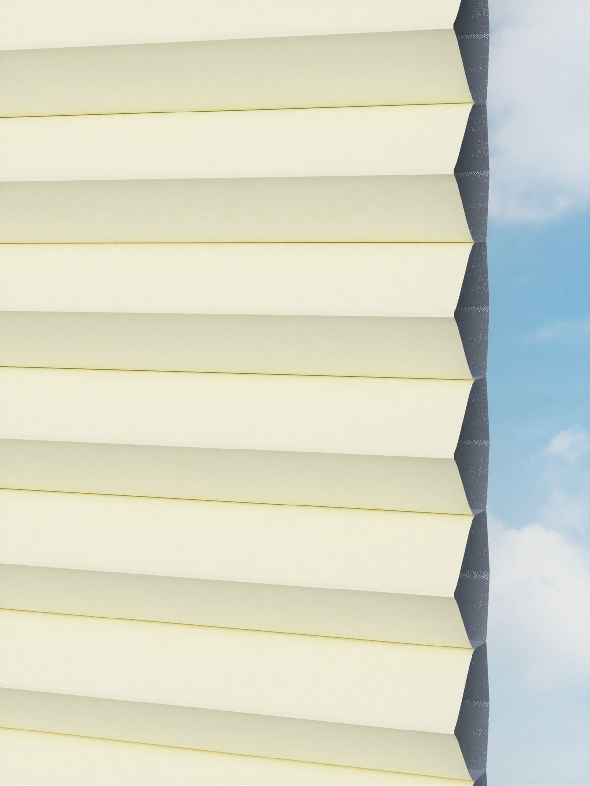 Stoff Plissee Ma&szlig;anfertigung Wabe Milton BO 35.96.12