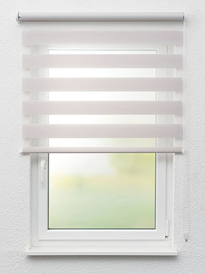 Doppelrollo Colorful light streak 10.100 Fensteransicht