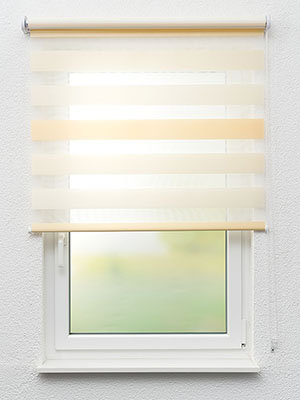 Doppelrollo Stage color 10.630 Fensteransicht