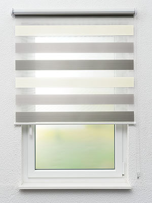 Doppelrollo Stage color 20.630 Fensteransicht