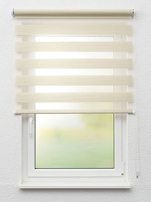 Doppelrollo Mörkta 10.841 Fensteransicht