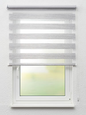Doppelrollo Mörkta 20.841 Fensteransicht