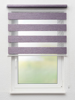 Doppelrollo Mix 15.192 Fensteransicht