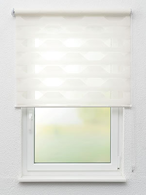 Doppelrollo Fansite 12.892 Fensteransicht