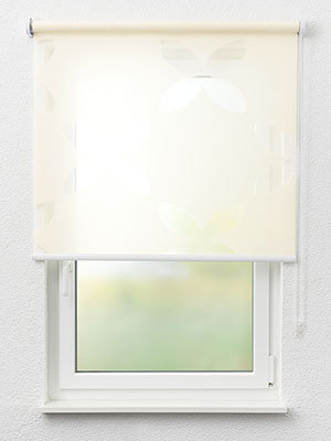 Rollo Flowerpower 02.103 Fensteransicht