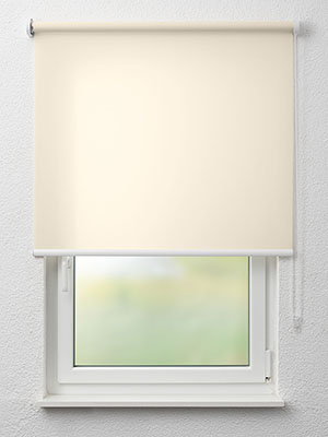 Rollo Textiles Uni 91.063 Fensteransicht