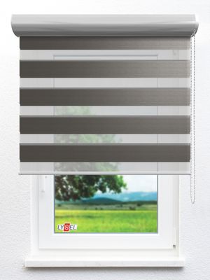 Stoff Rollo Ma&szlig;anfertigung Simply Doppelrollo Peranga 32.63d