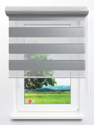 Stoff Rollo Ma&szlig;anfertigung Simply Doppelrollo Yangan 03.63d