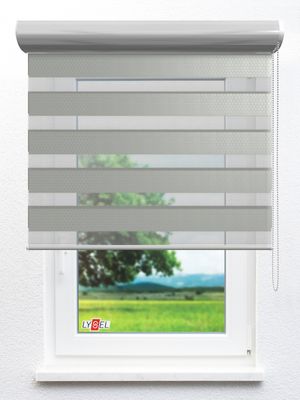 Stoff Rollo Ma&szlig;anfertigung Simply Doppelrollo Thora 26.63d