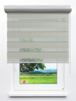 Simply Doppelrollo Tully 76.63d Fensteransicht