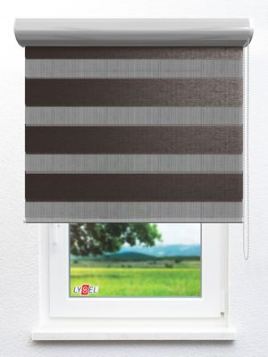 Stoff Rollo Ma&szlig;anfertigung Simply Doppelrollo Nowa 59.63d