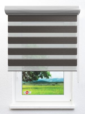 Stoff Rollo Ma&szlig;anfertigung Simply Doppelrollo Waygara 89.63d