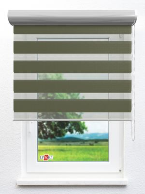 Simply Doppelrollo Sidonia 51.73d Fensteransicht