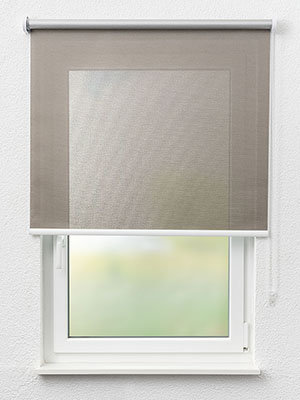 Rollo Silkscreen Reflex 21.284 Fensteransicht