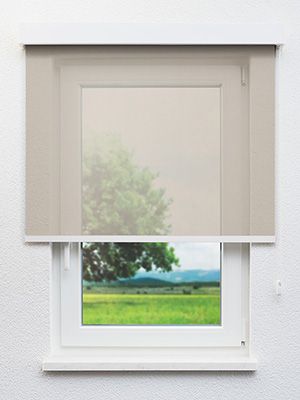 Rollo Silkscreen Reflex 91.284 Fensteransicht