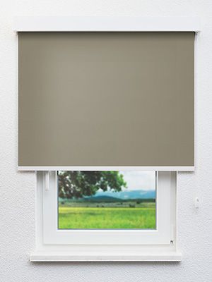 Verdunkelungsrollo Unicoloured 21.376 Fensteransicht