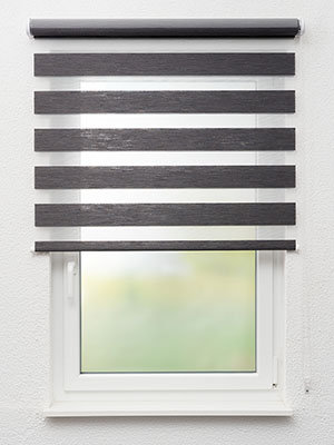 Doppelrollo Tamno 40.007 Fensteransicht